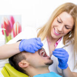 Family dentist providing care in Meadowvale Mississauga clinic